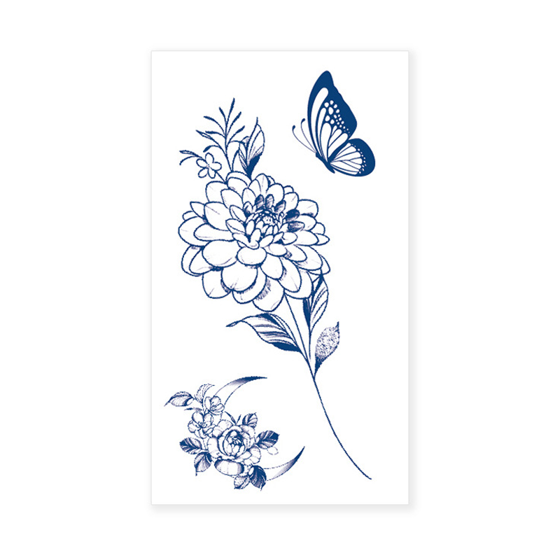 Butterfly and Flowers