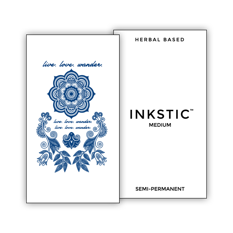 Patterned Flowers and Quotes